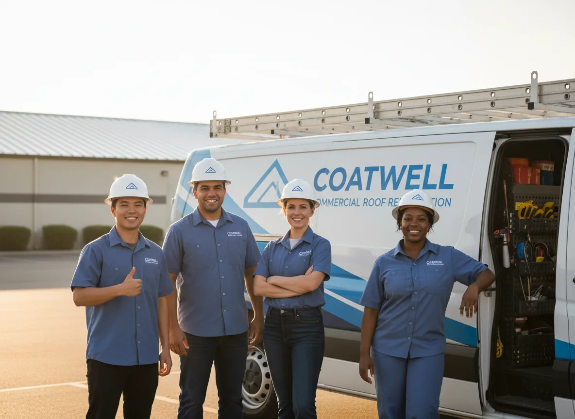 Commercial roof coating company in Parish, NY